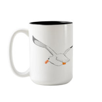 Seagull In Flight mugs by Perlyyyy Seagull In Flight mugs