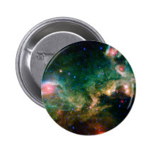 Seagull Nebula NASA Space Pinback Button