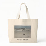 Seagull on the Beach Tote Bags