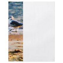 Seagull on Virginia Beach at Dawn Custom Flyer