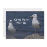 Seagull Party invitation