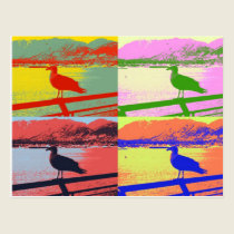 Seagull Pop Art postcards