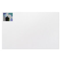Seagull sitting on a dock posterized photograph stationery paper