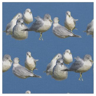 Seagulls Fabric