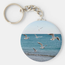 Seagulls Key Chain
