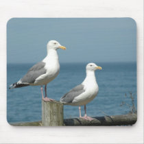 Seagulls Mouse Pad mousepads by LesaGale Seagulls Mouse Pad mousepads