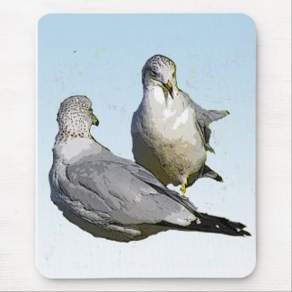 Seagulls Mousepads