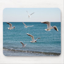 Seagulls mousepads by SweetRascal Seagulls mousepads
