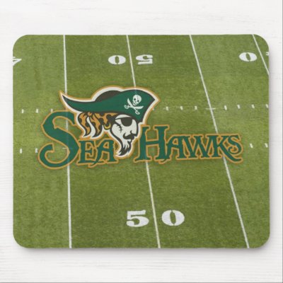 Seahawk Football Field Mousepad by misteraddy