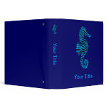 Seahorse Vinyl Binders