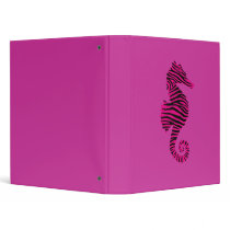 Seahorse Vinyl Binder