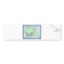 Seahorse bumper stickers by BeMusedArt Seahorse bumper stickers