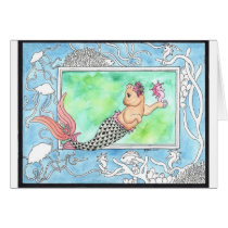 Seahorse cards