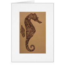 Seahorse Card cards
