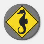 Seahorse Crossing ! Refrigerator Magnets