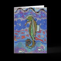 Seahorse Dreaming with Dreaming Story Card