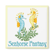 Seahorse Fantasy magnets by Spice Seahorse Fantasy magnets