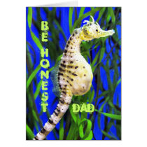 Seahorse Father's Day cards