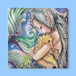 "Seahorse Hugs" Magnet magnets