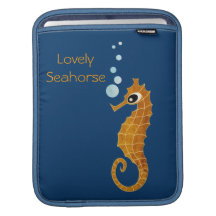 Seahorse iPad Sleeve