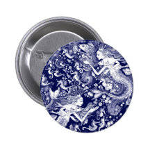 Seahorse kingdom buttons