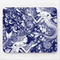 Seahorse kingdom mousepads