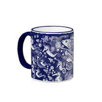 Seahorse kingdom mug