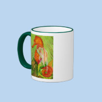 Seahorse mermaid fantasy Mug mugs