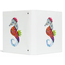 Seahorse Patchwork Pet Binder Album