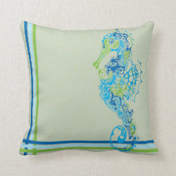 Seahorse Pillow Design