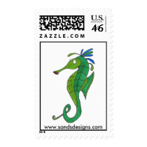Seahorse postage by sandsdesigns Seahorse postage