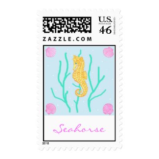 Seahorse stamp