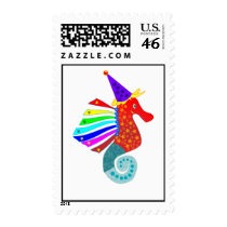 seahorse stamp