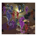 Seahorse posters by Bourgriver Seahorse posters