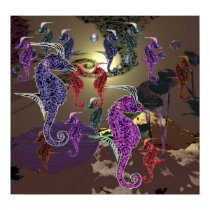 Seahorse posters