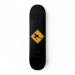Seahorse Rodeo Warning Sign Skate Board Decks
