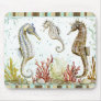 Seahorse Sanctuary by Kate McRostie Mouse Pads