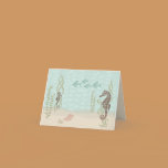 Seahorse Scene Notecard