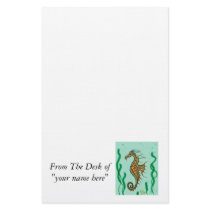 Seahorse Stationary stationery by Kim_Souza Seahorse Stationary stationery