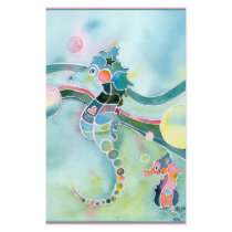 Seahorse Custom Stationery