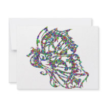 Seahorse w/ Butterfly Wings invitations by Mustang_Lady Seahorse w/ Butterfly Wings invitations