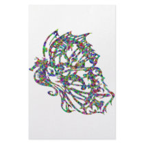 Seahorse w/ Butterfly Wings stationery by Mustang_Lady Seahorse w/ Butterfly Wings stationery