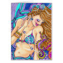SEAHORSE WHISPERER cards by MartinArtStudio SEAHORSE WHISPERER cards