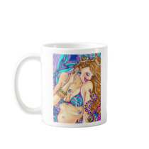 Seahorse Whisperer mugs by MartinArtStudio Seahorse Whisperer mugs