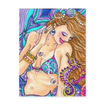 Seahorse Whisperer postcards by MartinArtStudio Seahorse Whisperer postcards