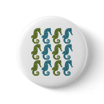 Seahorses buttons by naturetees Seahorses buttons