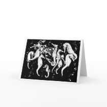 Seahorses Greeting Card