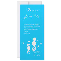 Seahorses invitations by trennea Seahorses invitations