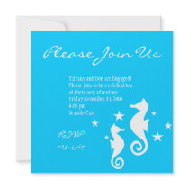 Seahorses invitations by trennea Seahorses invitations