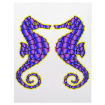 Seahorses letterhead by Mustang_Lady Seahorses letterhead